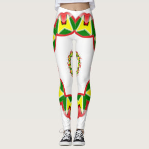 Leggings Drapeau de Guyana
