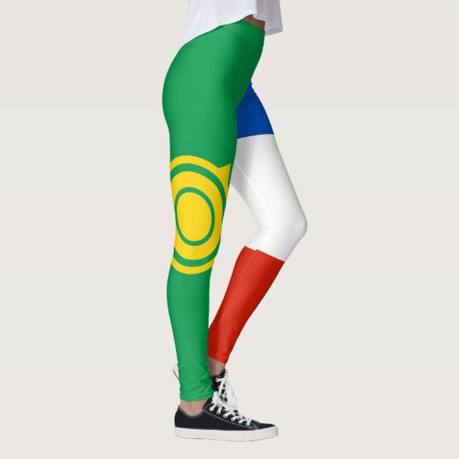 Leggings Drapeau de Khakassie (Droite)