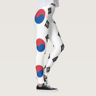 Leggings Drapeau de la Corée du Sud