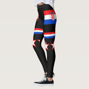Leggings Drapeau de la Croatie