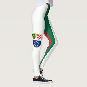 Leggings Drapeau de la Fédération de Bosnie-Herzégovine