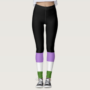 Leggings Drapeau de la fierté de genre