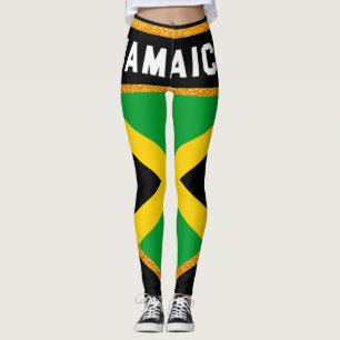 Leggings Drapeau de la Jamaïque