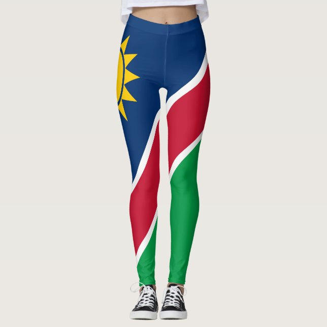 Leggings Drapeau de la Namibie (Devant)