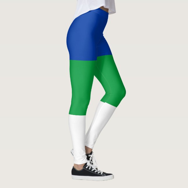 Leggings Drapeau de la République de Komi (Droite)