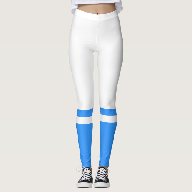 Leggings Drapeau de la République patriotique de l'Altaï (Devant)