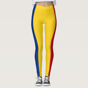 Leggings Drapeau de la Roumanie