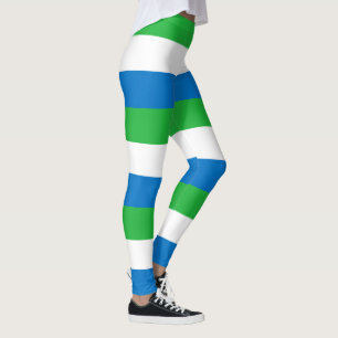 Leggings Drapeau de la Sierra Leone