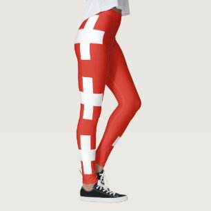 Leggings Drapeau de la Suisse