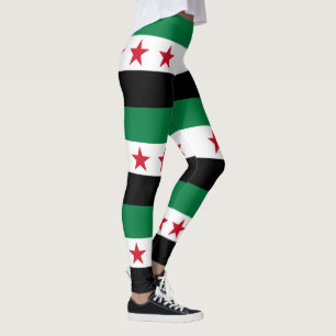 Leggings Drapeau de la Syrie