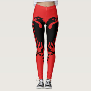 Leggings Drapeau de l'Albanie