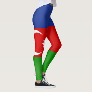 Leggings Drapeau de l'Azerbaïdjan Cool