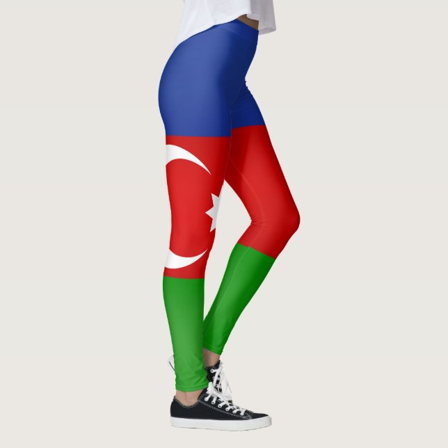 Leggings Drapeau de l'Azerbaïdjan Cool (Droite)