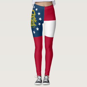 Leggings Drapeau de l'État de Géorgie