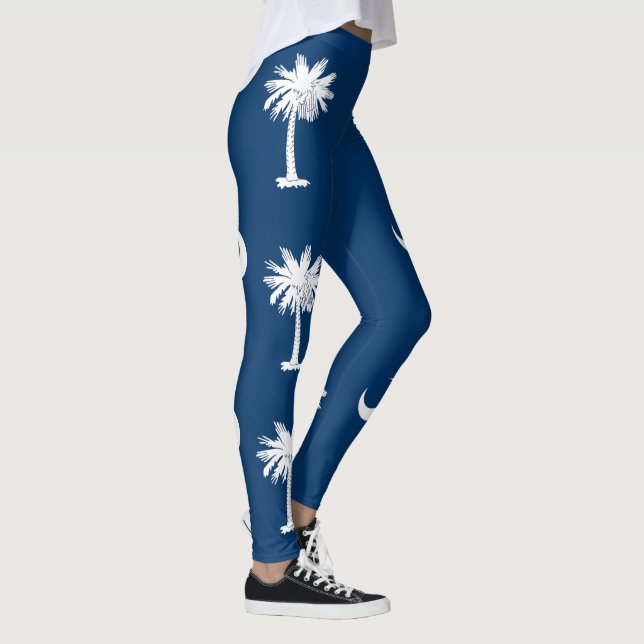Leggings Drapeau de l'État de la Caroline du Sud (Droite)