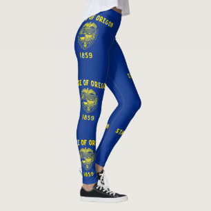 Leggings Drapeau de l'État de l'Oregon