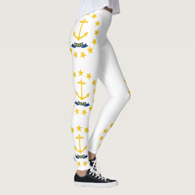 Leggings Drapeau de l'État de Rhode Island (Droite)