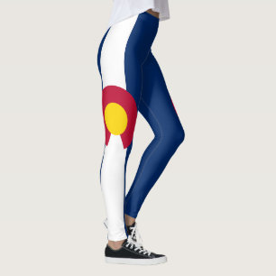 Leggings Drapeau de l'État du Colorado