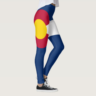 Leggings Drapeau de l'État du Colorado