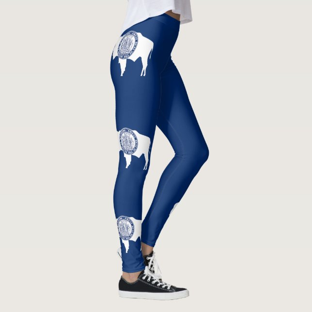 Leggings Drapeau de l'État du Wyoming (Droite)