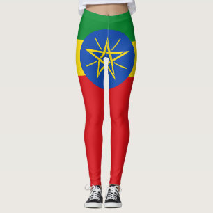 Leggings Drapeau de l'Éthiopie