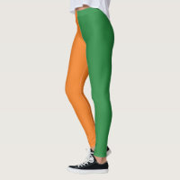 Drapeau de l'Irlande des femmes Leggings, Hip Iris