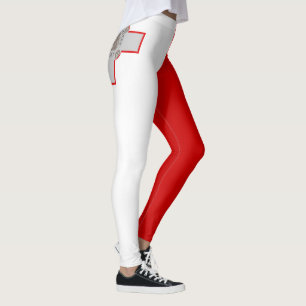 Leggings Drapeau de Malte Cool