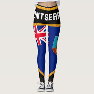 Leggings Drapeau de Montserrat