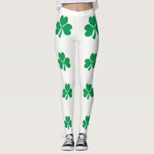 Leggings Drapeau de shamrock de l'Irlande