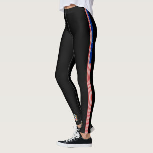 Leggings Drapeau des Etats-Unis