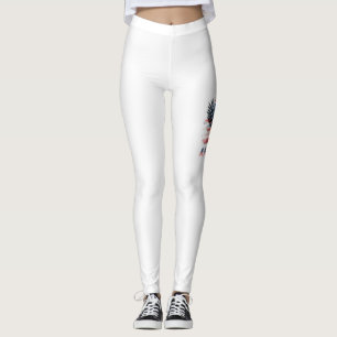 Leggings Drapeau des États-Unis. Amérique