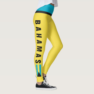 Leggings Drapeau des guêtres des Bahamas mini