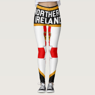 Leggings Drapeau d'Irlande du Nord