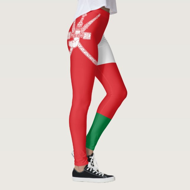Leggings Drapeau d'Oman (Droite)