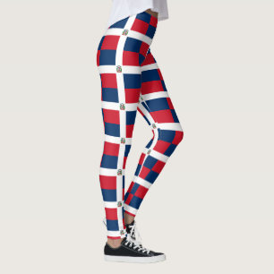 Leggings Drapeau dominicain
