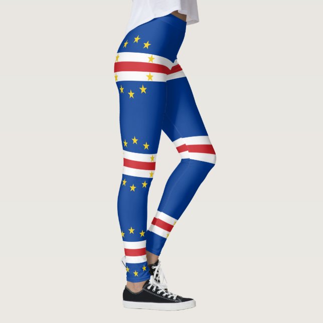 Leggings Drapeau du Cap-Vert (Droite)