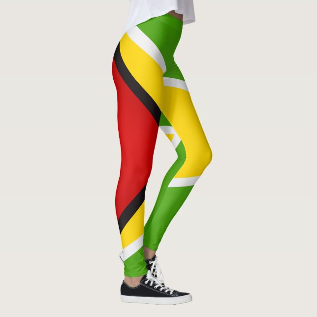 Leggings Drapeau du Guyana Cool (Droite)