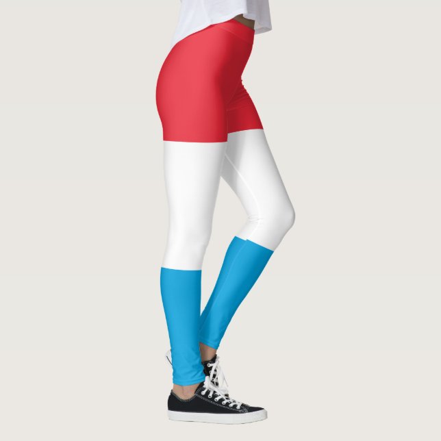 Leggings Drapeau du Luxembourg (Droite)