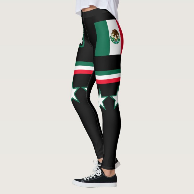 Leggings Drapeau du Mexique (Gauche)