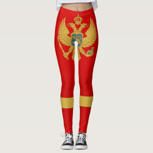 Leggings Drapeau du Monténégro Cool