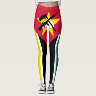 Leggings Drapeau du Mozambique