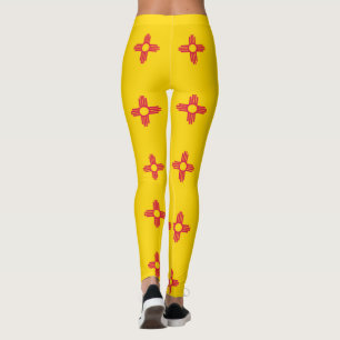 Leggings Drapeau du Nouveau Mexique