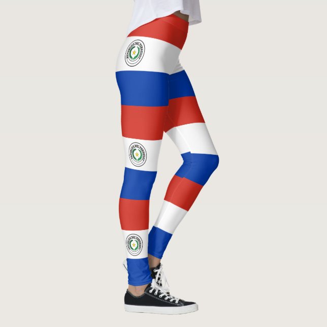Leggings Drapeau du Paraguay (Droite)