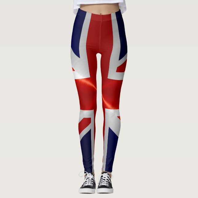 Leggings Drapeau du Royaume-Uni n° 2 (Devant)