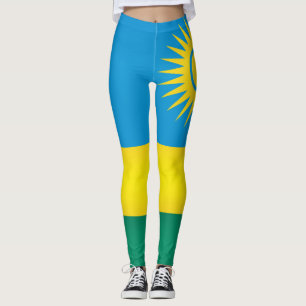 Leggings Drapeau du Rwanda Cool
