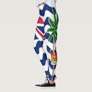 Leggings Drapeau du Territoire britannique de l'océan Indie