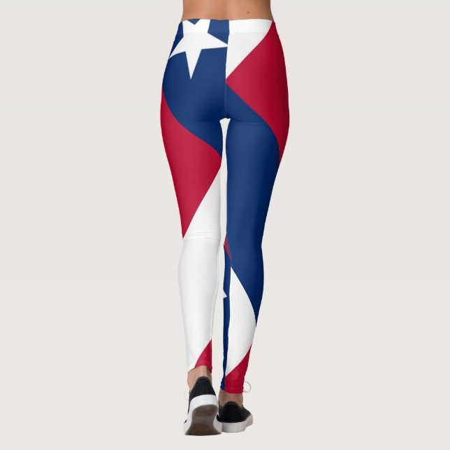 Leggings Drapeau du Texas (Dos)