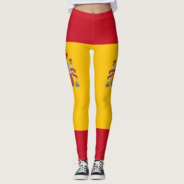 Leggings Drapeau espagnol (Devant)