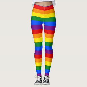 Leggings Drapeau Gay pride arc-en-ciel LGBT