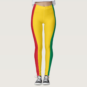 Leggings Drapeau Guinée